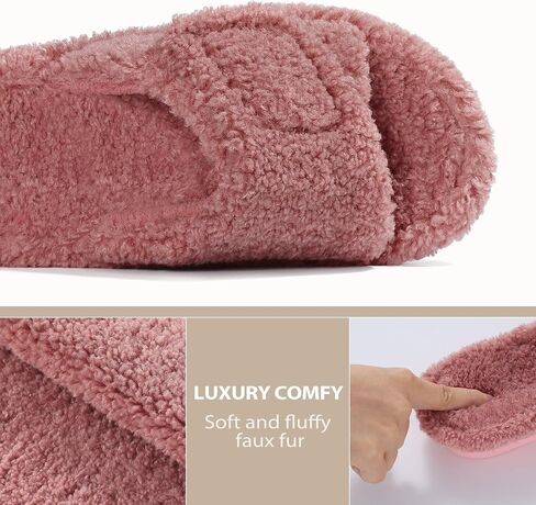 Unisex Orthopedic Slippers Arch Support Open Toe Shoes, F-Pink 37 | Comfortable House Shoes Featuring Adjustable Straps, Cushioned Footbed and Soft Fit for Everyday Indoor and Outdoor Wear in Kuwait