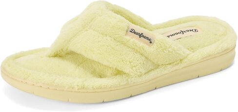 Dearfoams Women'sWrenley Terry Thong, DAIQUIRI, S in Kuwait