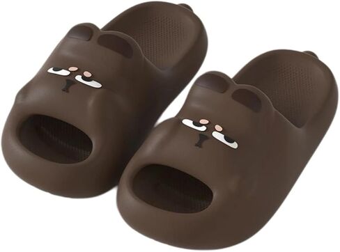 Sleepy Confused Bunny Slippers for Women EVA Thick Sole Platform Fashion Cute Casual College Trendy Indoor Outdoor Beach Vacation Pool Spring Summer Comfortable Kawaii Funny Breathable in Saudi Arabia