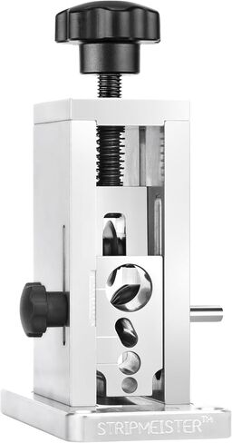 StripMeister Original Pro Drill-Powered Wire Stripper with ULTRA GRIP Feeder Jam-Free Performance Durable Portable Copper Wire Stripping Machine in Kuwait