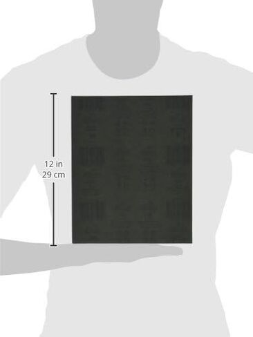 Gator Blade Waterproof 9 in. x 11 in. 400 Grit Super Fine Sandpaper (25-Pack) - 1 Each in Kuwait