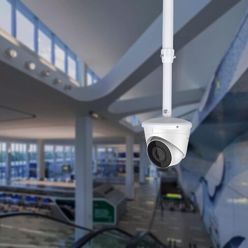 WiTi Extendable Pole Mount for Security Surveillance Cameras, Ceiling Mount Bracket for Bullet Camera,Solid Metal Max 60CM in Kuwait