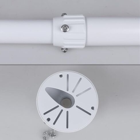 WiTi Extendable Pole Mount for Security Surveillance Cameras, Ceiling Mount Bracket for Bullet Camera,Solid Metal Max 60CM in Kuwait