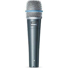 Shure BETA 52A Kick Drum Microphone - Supercardioid Dynamic Mic with High Output Neodymium Element, Locking Stand Adapter, Durabl Steel Mesh Grille and Shock Mount | Tailored Kick-Drum Response, High-Output Neodymium, Locking Stand Adapter with Xlr, Steel in Kuwait