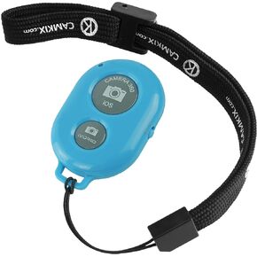 CamKix Wireless Camera Shutter Remote Control for Smartphones – Create Amazing Photos and Selfies (Blue) in Kuwait