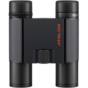 Athlon Optics 10x25 Midas G2 UHD Black Binoculars with Eye Relief for Adults and Kids, High-Powered Binoculars for Hunting, Birdwatching, and More in Kuwait