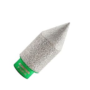لقمة شطب الماس من KURSTOL - لقمة طحن الإصبع 1-3/8 بوصة (0-35 مم) × 5/8 بوصة - 11 خيط، مطحنة زاوية مخروطية ماسية لتشكيل فتحات تنظيف كبيرة موجودة من بلاط البورسلين والرخام الجرانيت in Kuwait