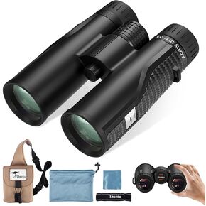 Premium ED HD Binoculars 8x42 for Adults, Waterproof & Fogproof with Magnesium Alloy Body, BAK4 Prism - High Power Binoculars for Bird Watching, Hunting, Travel & Outdoor Sports, Compact in Saudi Arabia