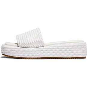 EQAUDES Platform Sandals Women Slip on Espadrille Wedges Slides Bohemia Sandals Flatform Open Toe Beach Sandals in Saudi Arabia