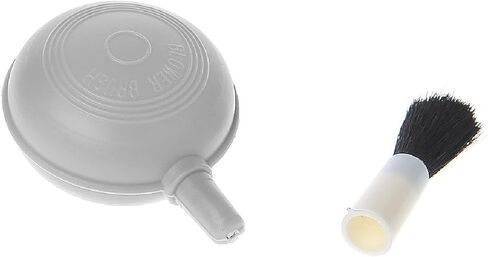 2 in 1 Air Blower Brush, Removable Camera Lens Cleaning Tool with Soft Brush, Dust Remover in Kuwait