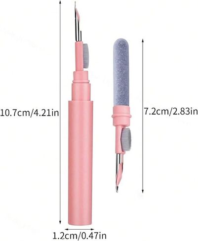 3-in-1 Wireless Earphone Cleaning Kit, Portable Earbud Cleaner Tool for Headphones, Charging Cases and Small Device Crevices in Kuwait