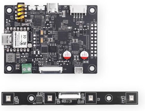 1pc reSpeaker Flex XVF3800 Linear-4 with XIAO ESP32S3 | AI Mic Array for Robotics and Embedded Applications in Kuwait
