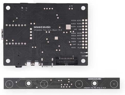1pc reSpeaker Flex XVF3800 Linear-4 with XIAO ESP32S3 | AI Mic Array for Robotics and Embedded Applications in Kuwait