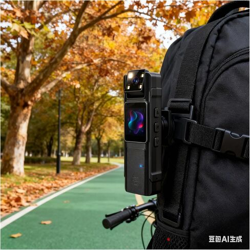 Rotatable Wearable Mini Sports Body Camera | 1080P Mini Body Cam 180° Rotatable Lens for Outdoor Sports Recording in Kuwait
