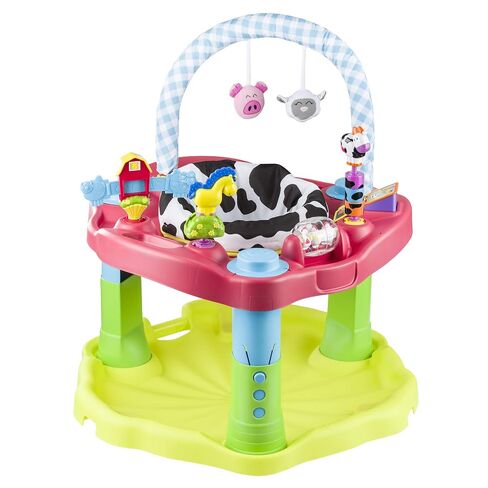 Evenflo Exersaucer Moovin & Groovin Activity Center, 25x30x30 Inch (Pack of 1) in Kuwait