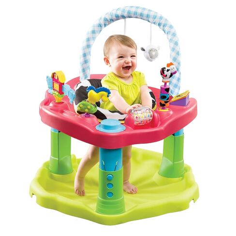 Evenflo Exersaucer Moovin & Groovin Activity Center, 25x30x30 Inch (Pack of 1) in Kuwait