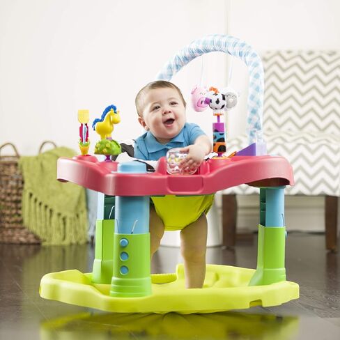 Evenflo Exersaucer Moovin & Groovin Activity Center, 25x30x30 Inch (Pack of 1) in Kuwait