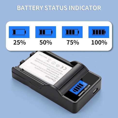 2-Pack NP-20 Battery and Slim LCD Charger, Replacement for Casio NP-20 CNP-20, Compatible with Casio Exilim EX-M1 M2 M20 S1 S2 S3 S20 Z4 Z5 Z6 Z7 Z8 Cameras in Kuwait