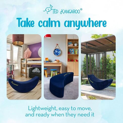 CloudBalance Sensory Chair | Flexible Active Seating for Kids | Classroom Rocker for Focus & Engagement | Durable Foam with Soft Cotton Cover in Kuwait
