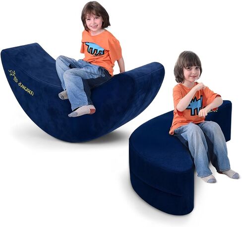 CloudBalance Sensory Chair | Flexible Active Seating for Kids | Classroom Rocker for Focus & Engagement | Durable Foam with Soft Cotton Cover in Kuwait