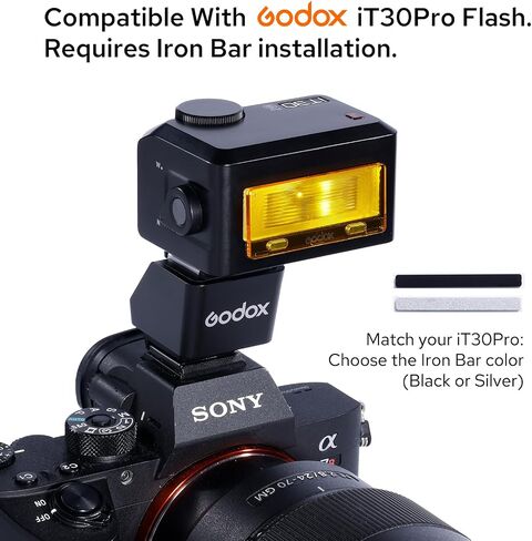 Godox MA02 iFlash Magnetic Color Filter Kit, Compatible with iT32/iT30Pro/iM30 TTL On-Camera Flash Magnetic Creative Attachment in Kuwait