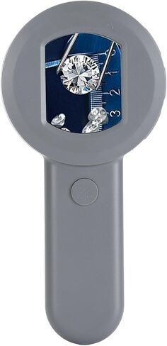 Handheld Digital Microscope, 2.0 Inch Screen USB Microscope Camera Magnifier Function 8LED 16MP 500mAH Battery Easy Observation for Printing for Watch Repair (Gray) in Kuwait