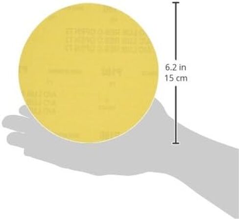 Gator 3242 GoldFlex Stick-On Sanding Discs, 180 Grit, 6 In., 25-Pk. - Quantity 1 in Kuwait