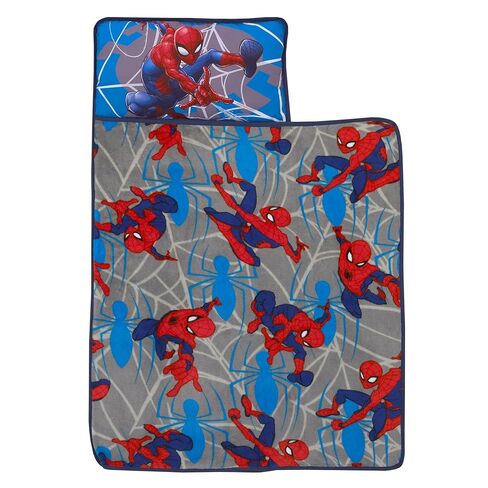 NoJo Marvel Spiderman to The Rescue Red, Gray, and Blue Toddler Nap Mat in Kuwait