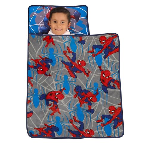 NoJo Marvel Spiderman to The Rescue Red, Gray, and Blue Toddler Nap Mat in Kuwait