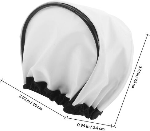 Universal White Fabric Speedlight Diffuser Cover for Flashgun and Camera Flash Unit Head, Portable Soft Bounce Reflector Cap Reducing Glare for Photography in Kuwait