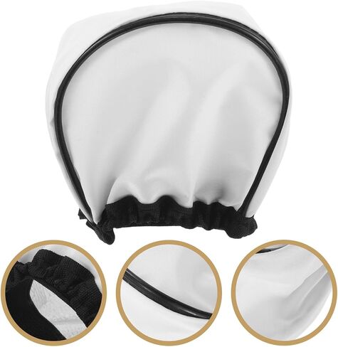 Universal White Fabric Speedlight Diffuser Cover for Flashgun and Camera Flash Unit Head, Portable Soft Bounce Reflector Cap Reducing Glare for Photography in Kuwait