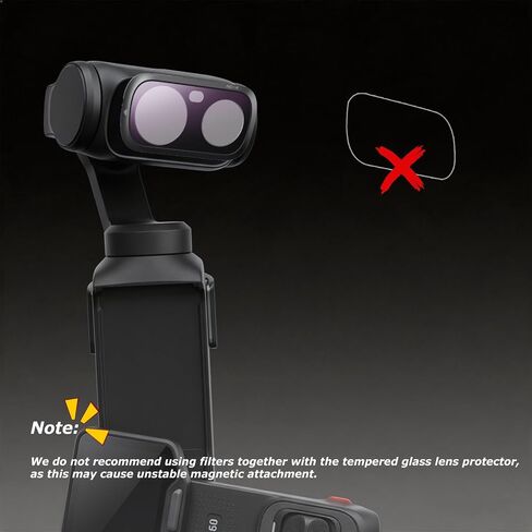 Screen Protector for Insta360 Luna Ultra - Lens Screen Protector for Insta 360 Luna Accessories with Tempered Glass OLED Display Film, Ultra HD, 9H Hardness, Scratch Resistant - 2 Pack in Kuwait