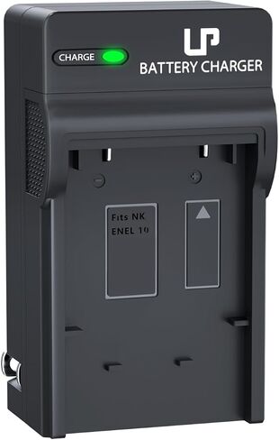 LP EN-EL10 Battery Charger, Charger Compatible with Nikon Coolpix S200, S203, S210, S220, S230, S3000, S4000, S500, S510, S5100, S520, S570 and More, Replacement Charger in Kuwait