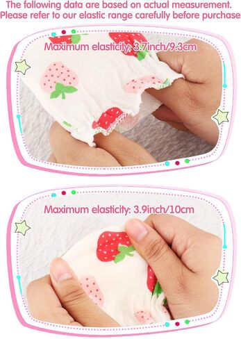 Syhood 20 Pairs Newborn Baby No Scratch Mittens Boy Girl Infant Toddler Unisex Elastic Cotton Wrist Gloves Set for 0-6 Months in Kuwait
