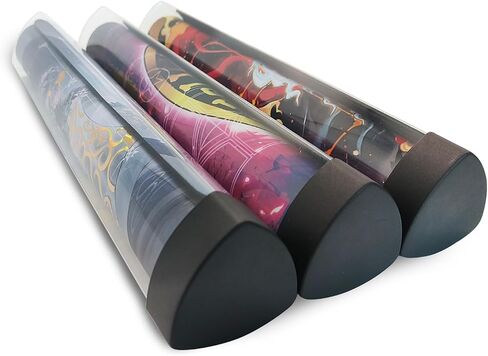 3 PCS Prism-Shaped Playmat Tube | MTG, YGO, DTCG Playmat Tube in Kuwait