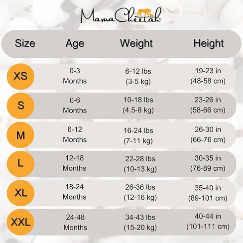 Organic Cotton Baby Wearable Blanket 0.5 TOG Sleep Sack 6-12 Months 3-Pack | Breathable, Lightweight, Soft 100% Organic Cotton, GOTS & OEKO-TEX Certified, Baby Essential by Mama Cheetah in Kuwait