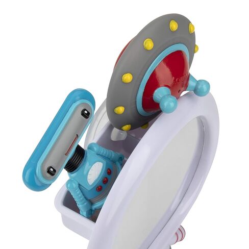 Nuby Astronaut Mirror Baby Bathtub Toy Set - 3-Piece Bath Toy Play Set - Baby Bath Toys for 3+ Years in Kuwait