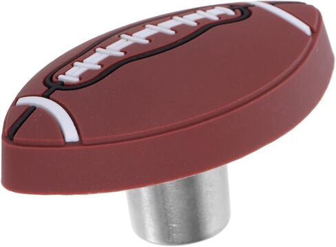 Rugby Drawer Knobs for Boy Girl Furniture Soft Pull Handles for Nursery Dressers and Cabinets Safe and Fun Cartoon Design Ergonomic Boy Girl-Friendly Fit in Kuwait