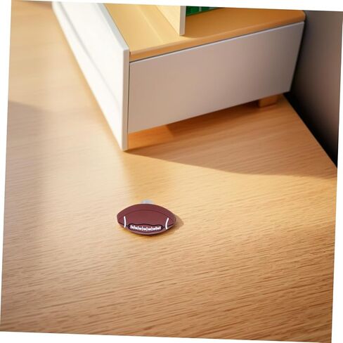 Rugby Drawer Knobs for Boy Girl Furniture Soft Pull Handles for Nursery Dressers and Cabinets Safe and Fun Cartoon Design Ergonomic Boy Girl-Friendly Fit in Kuwait