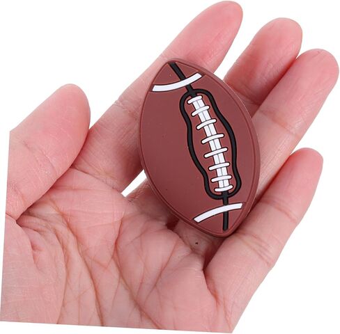 Rugby Drawer Knobs for Boy Girl Furniture Soft Pull Handles for Nursery Dressers and Cabinets Safe and Fun Cartoon Design Ergonomic Boy Girl-Friendly Fit in Kuwait