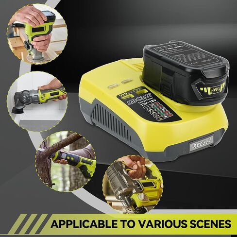 2Packs Upgraded 7.0Ah P108 18V Replacement for Ryobi 18V Battery P102 P103 P104 P105 P107 P109 P122 PBP005 PBP004 PBP003 Cordless Power Tools with Indicator in Kuwait