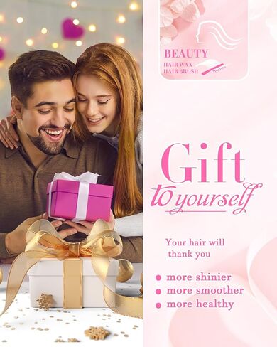 Hair Wax Stick & Slick Back Hair Brush – Frizz Control for Women & Kids, Non-Greasy & No Residue – Smooths Flyaways, Creates Sleek Ponytails & Buns – Styling Accessories & Teen Girl Gifts Trendy Stuff in Kuwait