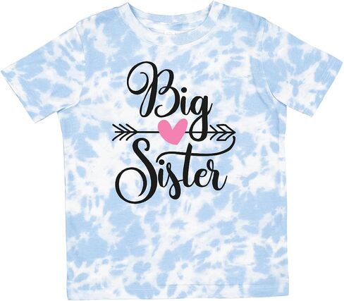 inktastic Big Sister Heart Arrow Toddler T-Shirt in Kuwait