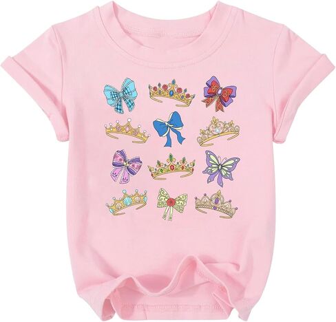 Birthday Girl Shirt Kids Baby Girls Birthday Outfits Gifts Party Top 2-10Y | Tie Dye B-Day Shirt, Soft Kids Crewneck Top, Cute Girls Birthday Party Outfit, Sweet Birthday Gift in Kuwait