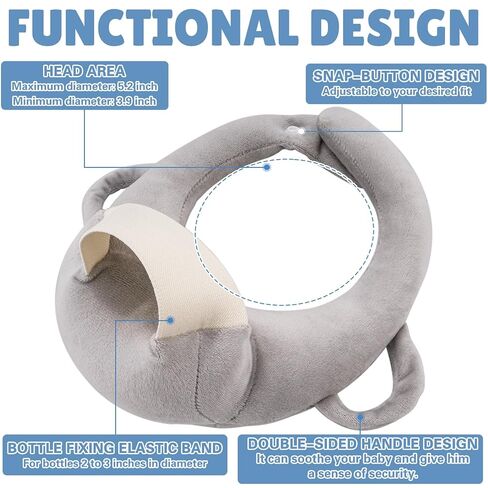 2 Pack Bottle Support Pad for Mom Breastfeeding Comfort in Kuwait
