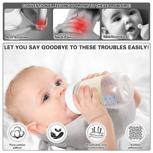 2 Pack Bottle Support Pad for Mom Breastfeeding Comfort in Kuwait