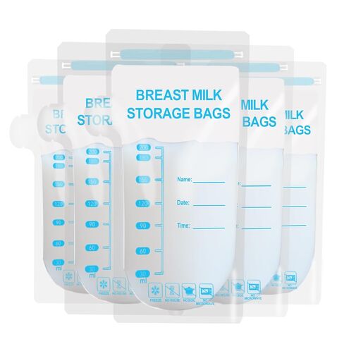 30PCS Breastmilk Storage Bag - Milk Bags for Breastmilk for Feeding,Breast Milk Storage Containers for Fridge,Bolsas para Leche Materna,Baby Essentials,Fast Freeze,Bpa-Free for Breastfeeding in Kuwait