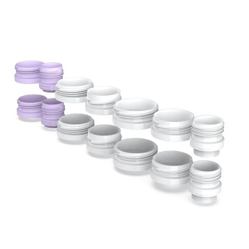 Kiinde Twist Milk Storage Bag Breast Pump & Baby Bottle Adapter Kit for All Major Breast Pump Brands (Pack of 14) in Kuwait