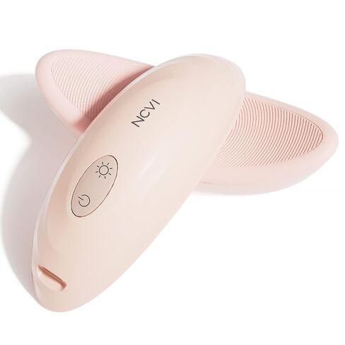 NCVI Warming Massager, 2-in-1 Heat-Vibration for Engorgement Relief, 2-Pack | Provides warmth & vibration to ease engorgement, boosts milk supply, compact 2-pack design, great for pumping moms in Kuwait
