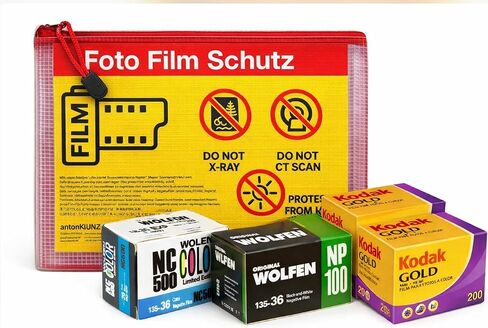 Photo Film Protection Bag Filmquard A5 Red in Kuwait